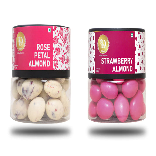 Rose Patel & Strawberry Almond Dragees