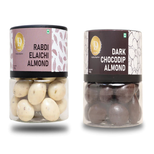 Rabdi Elaichi & Dark Chocodip Almond Dragees